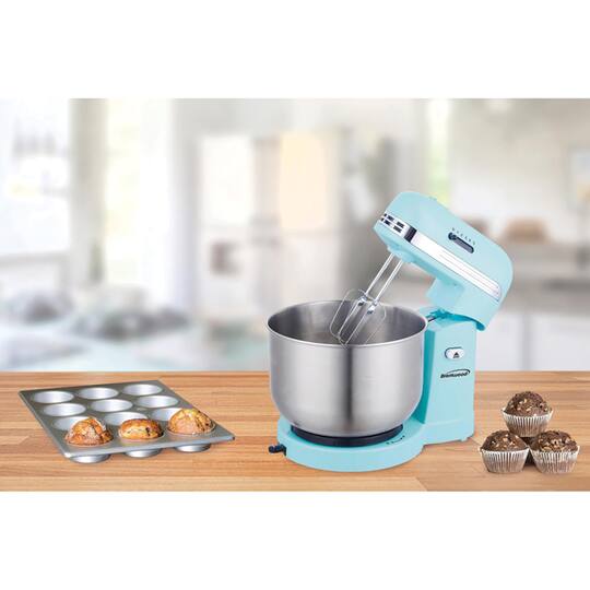 Brentwood 5-Speed Stand Mixer with 3qt. Stainless Steel Mixing Bowl
